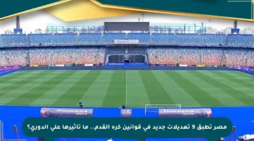 مصر تطبق 9 تعديلات جديد في قوانين كرة القدم.. ما تأثيرها على الدوري؟